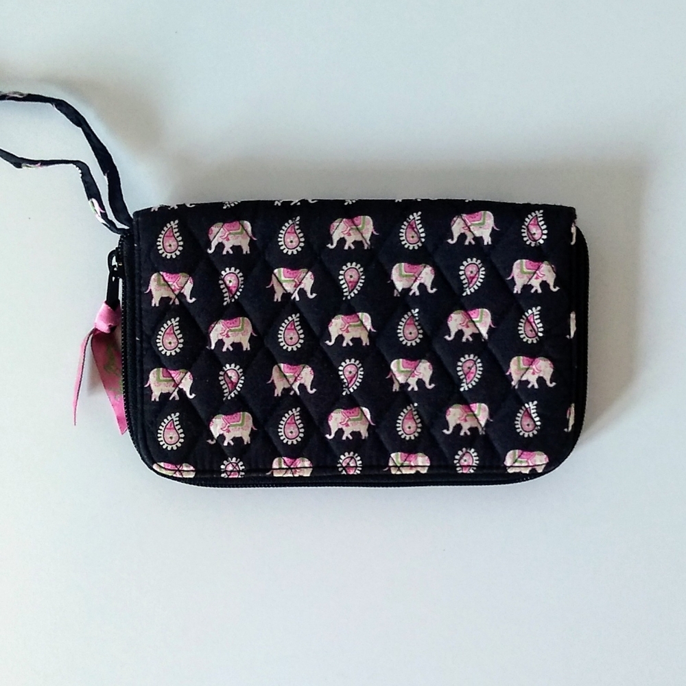 Vera Bradley | Pink Elephants spring 2007 wallet